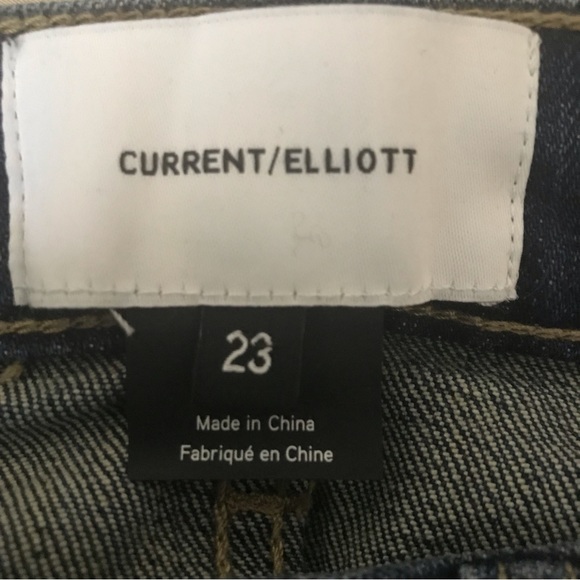 Current/Elliot Distressed Skinny Jeans - Picture 9 of 9